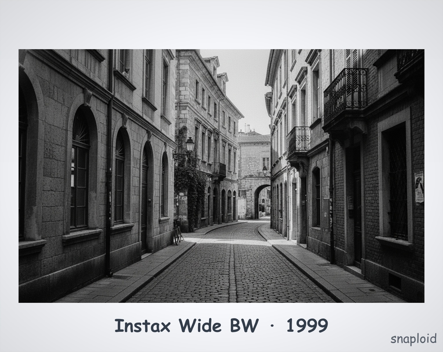 Instax Wide BW preview